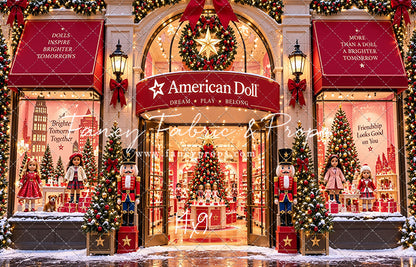 American Doll Holiday - With Sweep Option