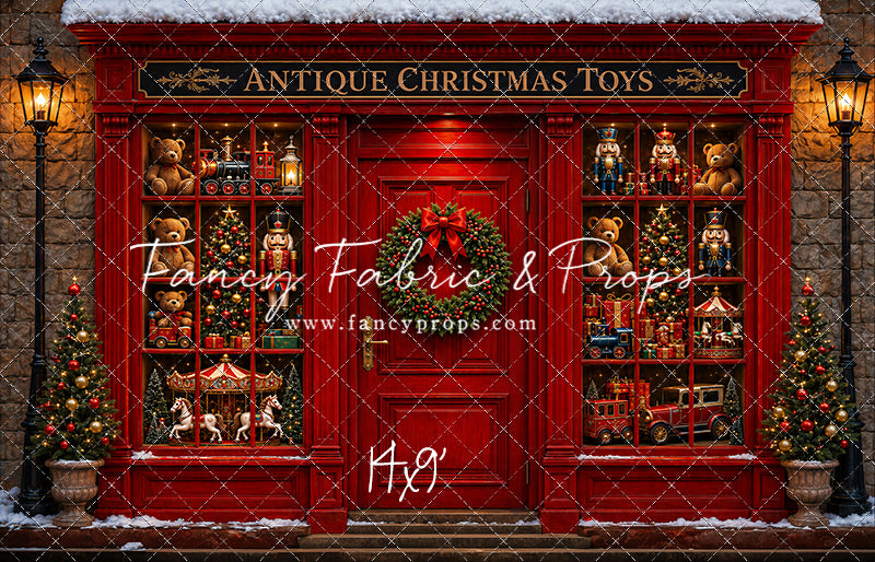 Antique Christmas Toy Store - with Sweep Option