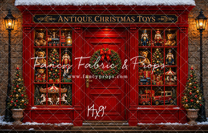 Antique Christmas Toy Store - with Sweep Option