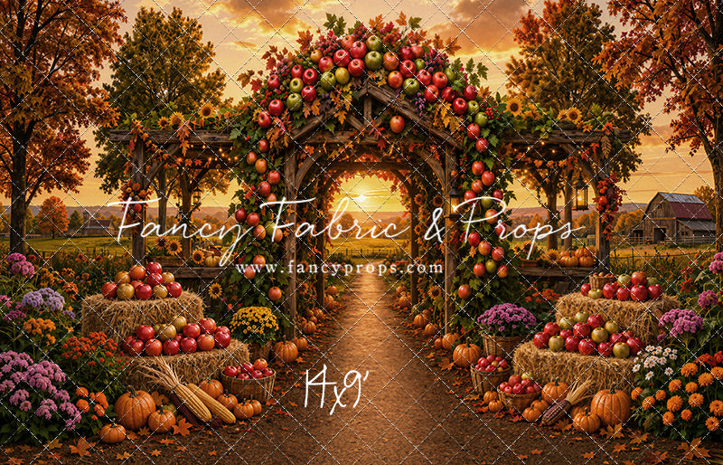 Apple Arbor Blossoms - with Sweep Option