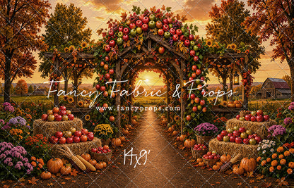Apple Arbor Blossoms - with Sweep Option