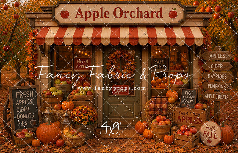 Autumn Orchard Shop - with Sweep Option