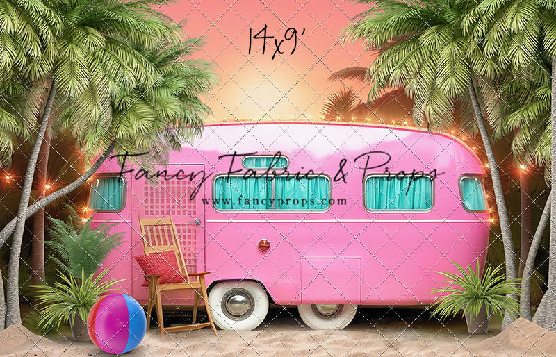 Barbie's Glamper Getaway - Sand Floor - With Sweep Option