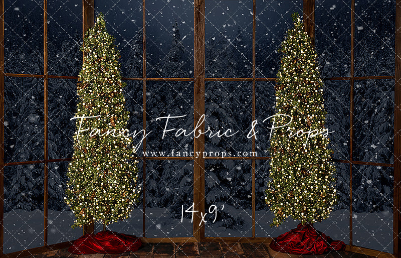 Bay Window With Trees