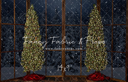 Bay Window With Trees