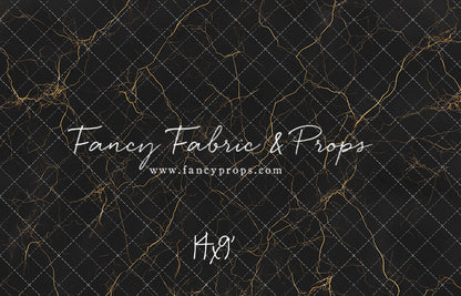 Black & Gold Marble - Floor