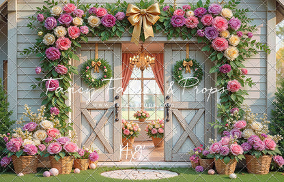 Blooming Bunny Barn - With Sweep Option