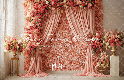 Blooming Flower Wall - With Sweep Option