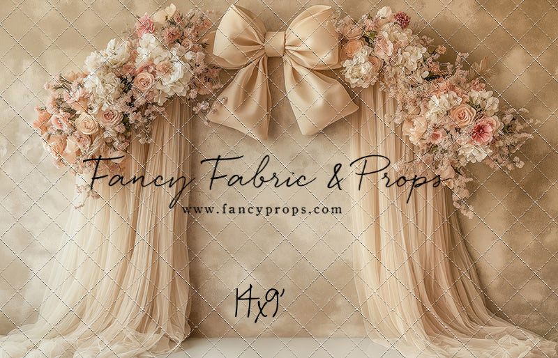 Blush Bow Harmony  - With Sweep Option