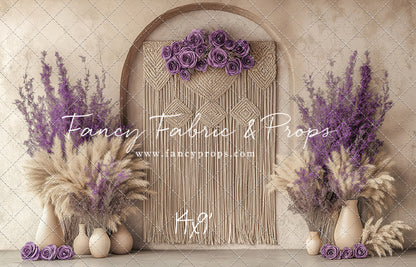 Bohemian Lavender Rose - With Sweep Option