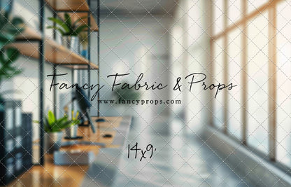 Break Room - Horizontal Headshot Photography Backdrop