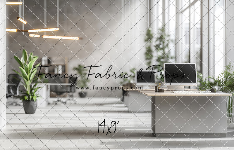 Bright & Modern Workspace - With Sweep Option