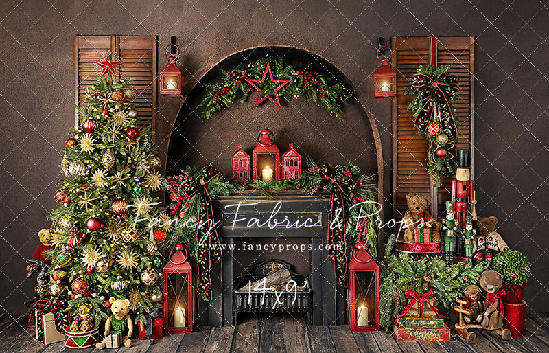 Elegant Fireside Mantle