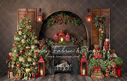 Elegant Fireside Mantle