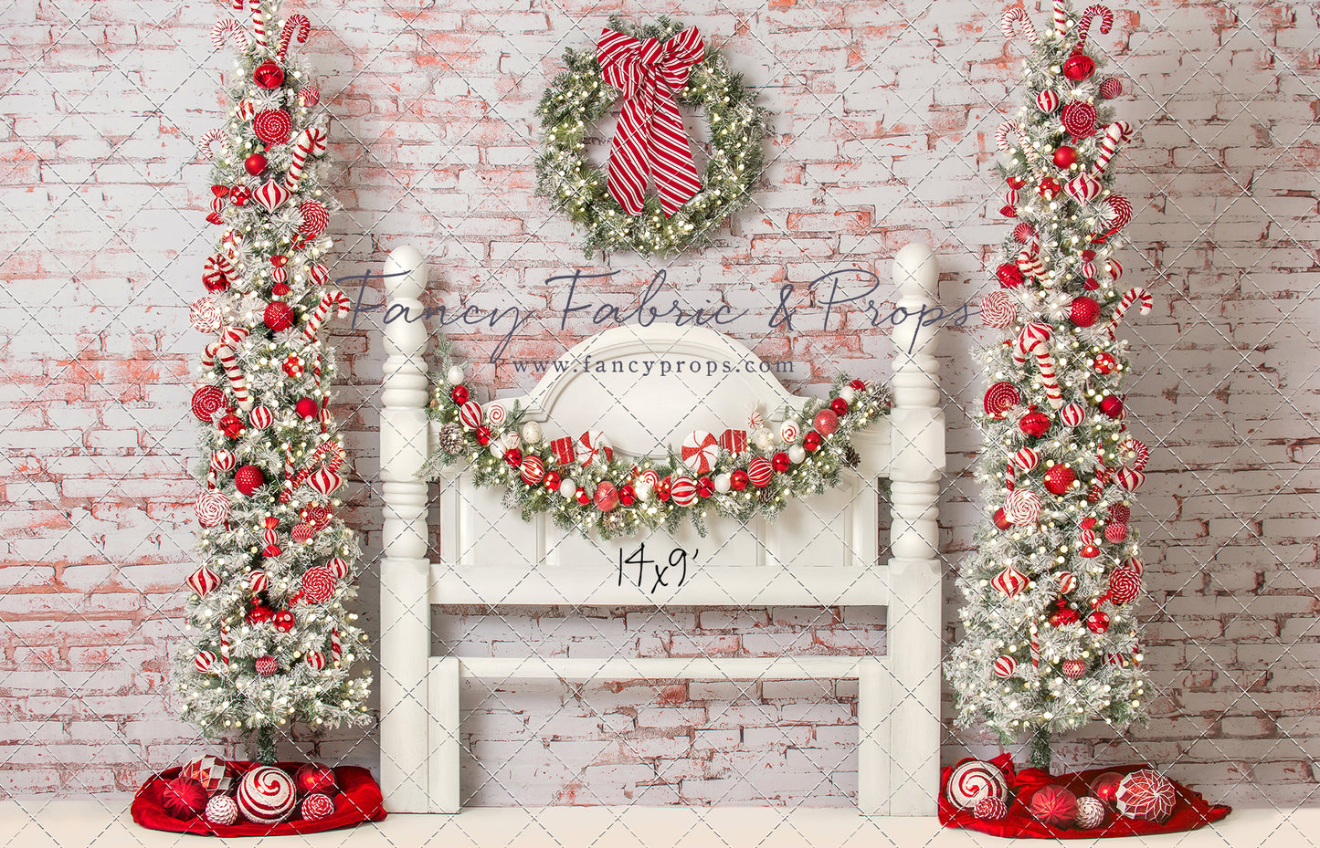 Candy Cane Headboard