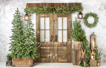 Charming Holiday Entry