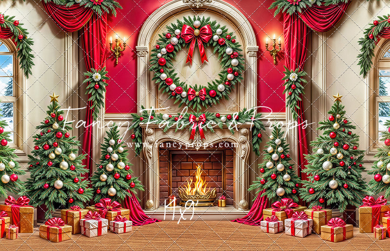 Chestnut & Crimson - with Sweep Option