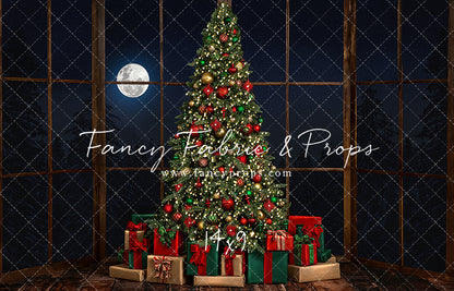 Christmas Bay Window - No Garland