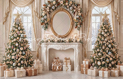 Christmas Beige Beauty - with Sweep Option