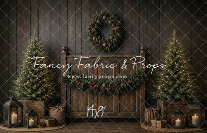 Christmas Charm Headboard - with Sweep Option