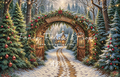 Christmas Path To Home - with Sweep Option