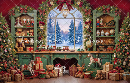 Christmas Toy Cabinet - with Sweep Option
