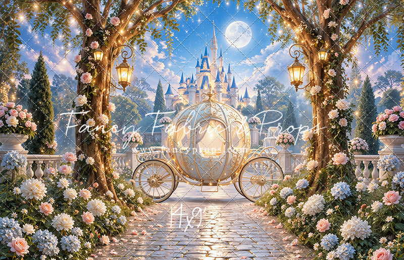 Cinderella's Carriage Castle - With Sweep Option