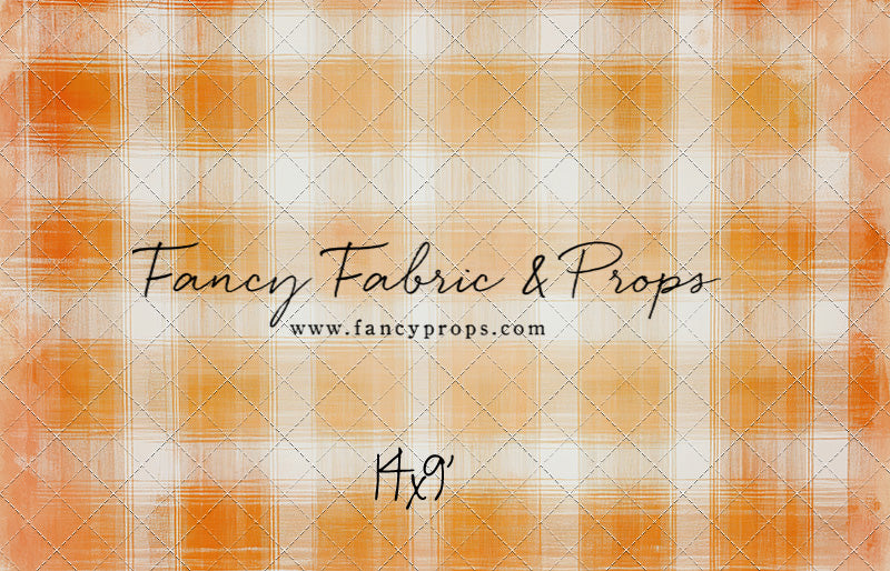 Citrus Tartan- With Sweep Option