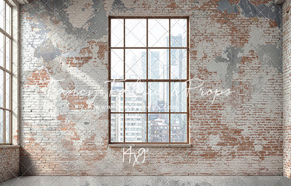 City Brick Canvas - With Sweep Option