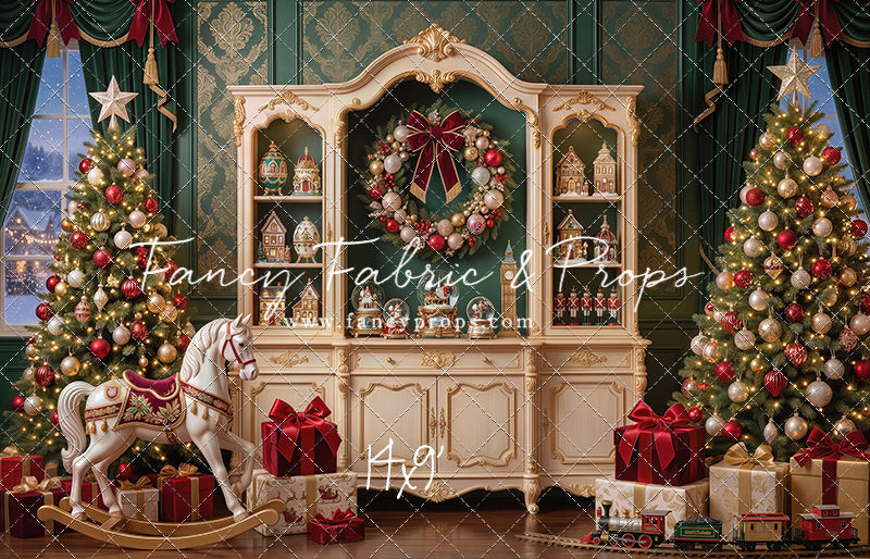 Classic Christmas Cabinet - With Sweep Option
