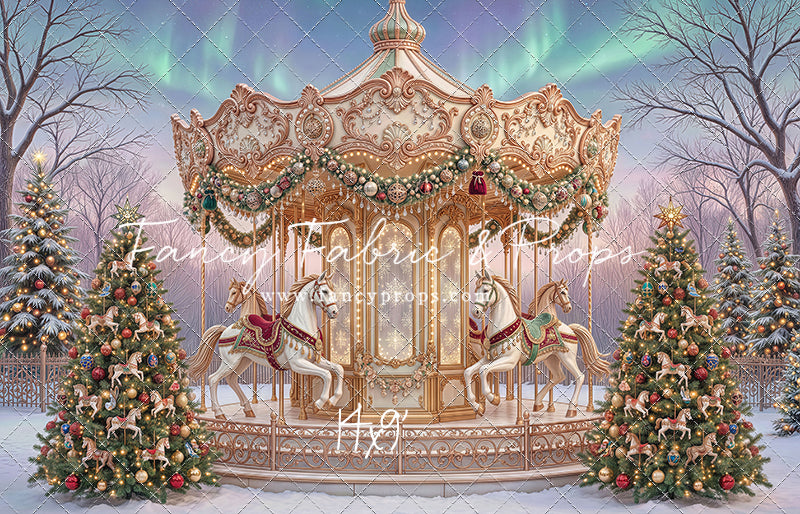 Classic Christmas Carousel - With Sweep Option