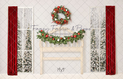 Classic Christmas Headboard