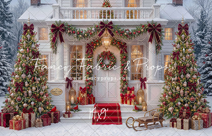 Classic Christmas House - With Sweep Option