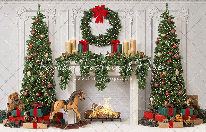 Classic Christmas Mantle