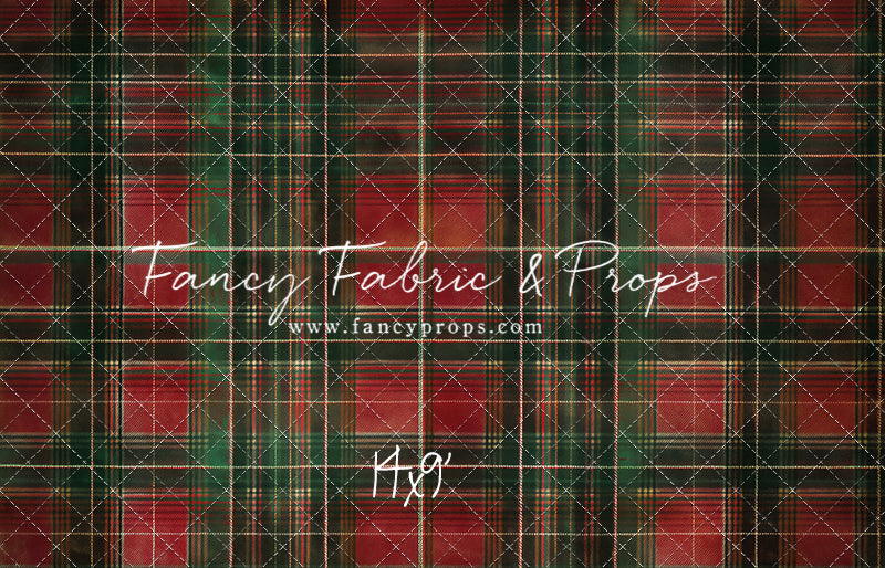 Classic Christmas Plaid - With Sweep Option