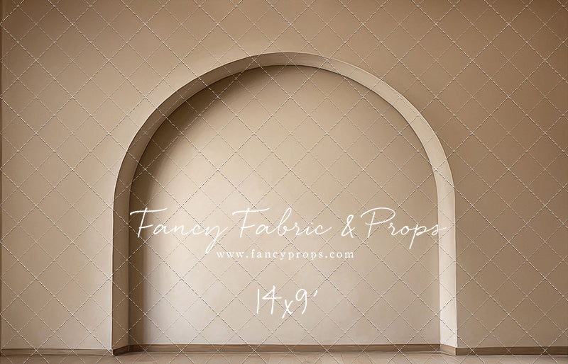 Classic Cream Alcove - Wood Floor - With Sweep Option