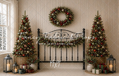 Classic Festive Headboard - with Sweep Option