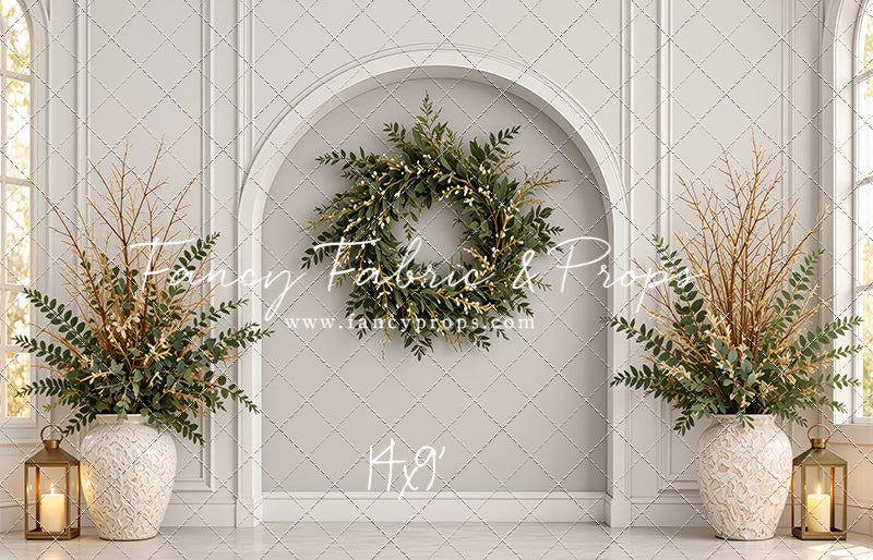 Clean Evergreen Arch - With Sweep Option