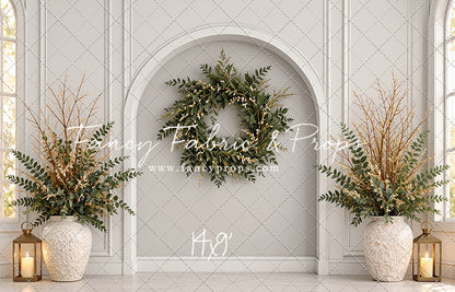 Clean Evergreen Arch - With Sweep Option