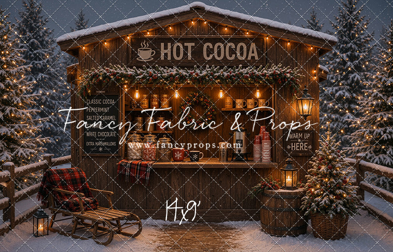 Cocoa Stand Holiday - With Sweep Option