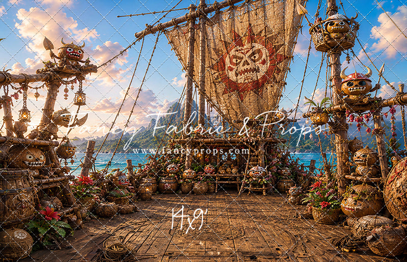 Coconut Pirate Voyage - With Sweep Option