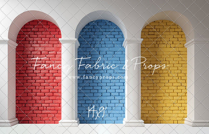 Colorblock Columns - With Sweep Option