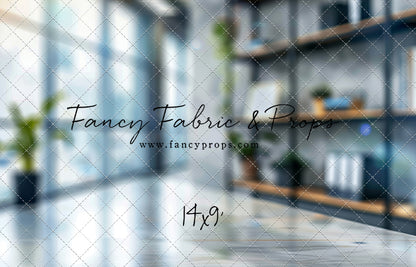 Corner Office - Horizontal Headshot Photography Backdrop