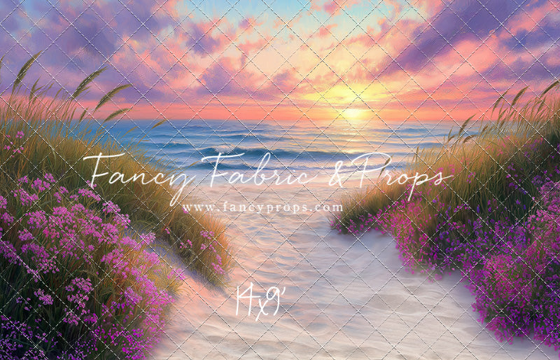 Cotton Candy Coastline - With Sweep Option