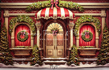Crimson & Gilt Christmas Emporium - with Sweep Option