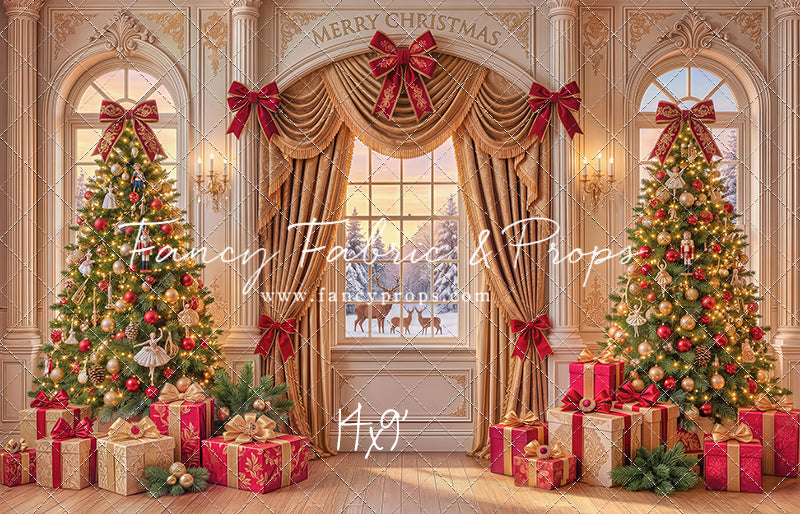 Deer Christmas - with Sweep Option