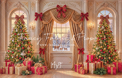 Deer Christmas - with Sweep Option