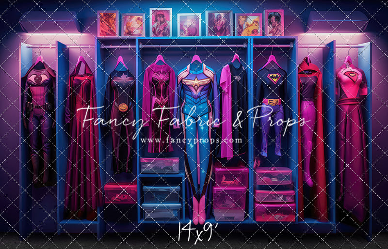 Dress Like A Super Girl- With Sweep Option