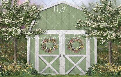 Easter Blossoms Barn - With Sweep Option