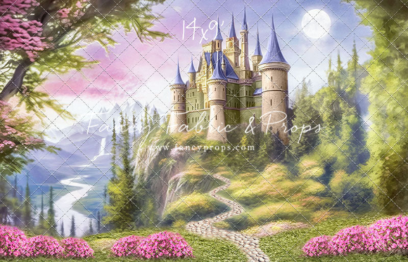 Enchanted Kingdom - Blue - With Sweep Option